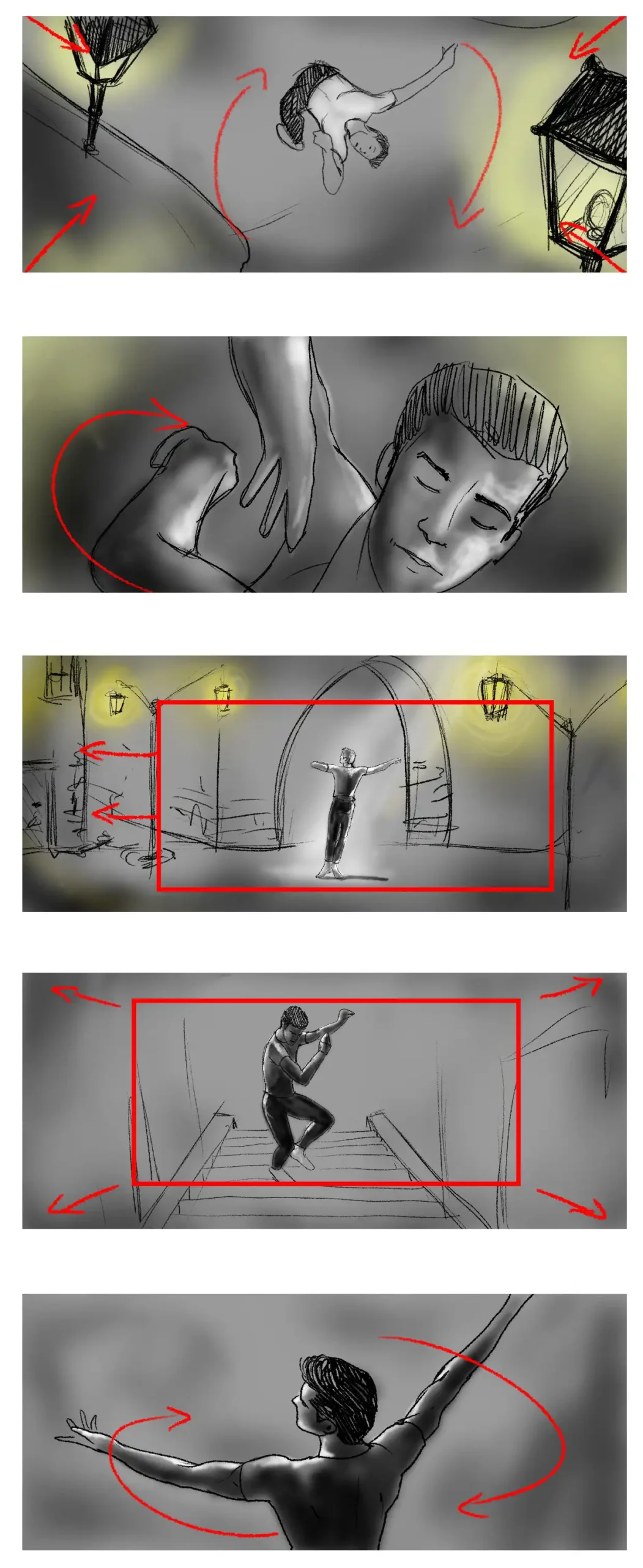 Danza con me, Roberto Bolle Storyboard 02