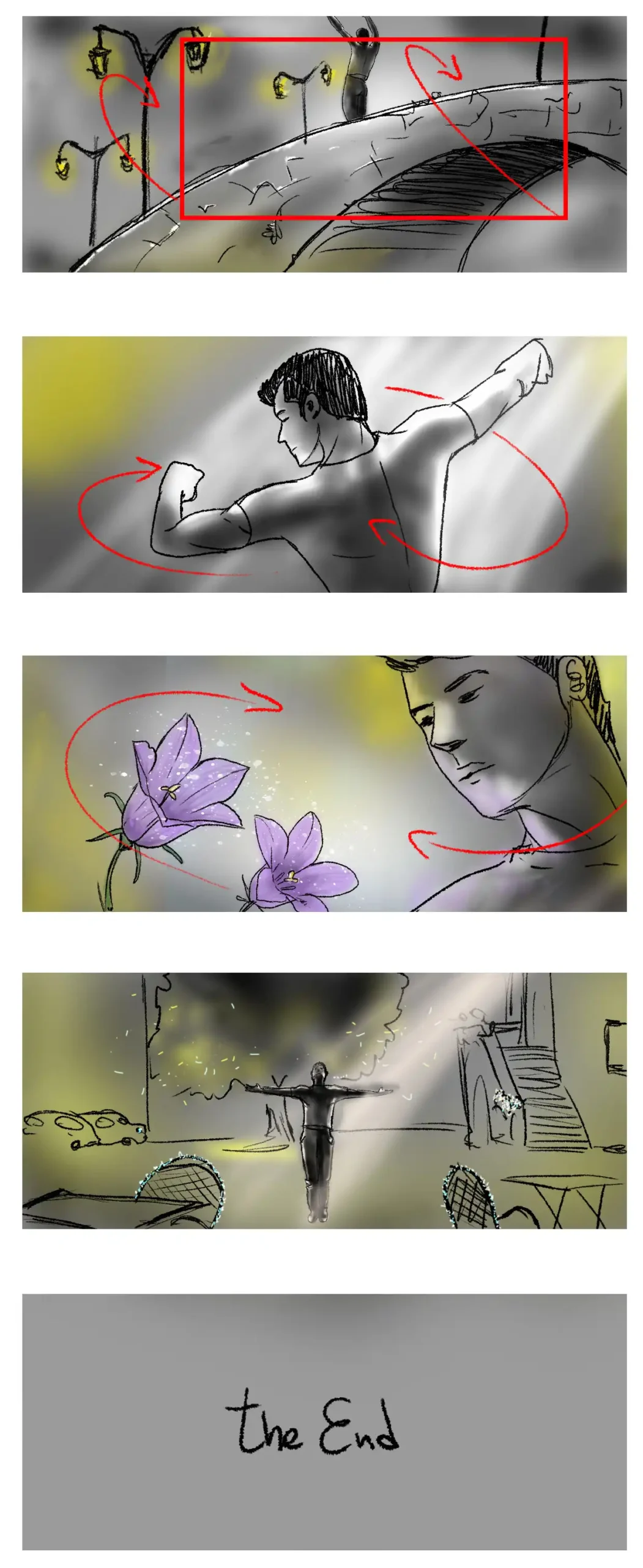 Danza con me, Roberto Bolle Storyboard 03